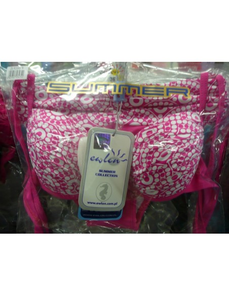 Strój kąpielowy dwuczęściowy push up Roxana Ewlon