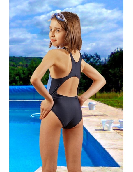 Swimsuit piece girls', Stanteks sk0036