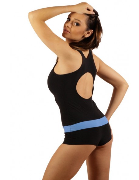 Strój kąpielowy jednoczęściowy z nogawkami,...