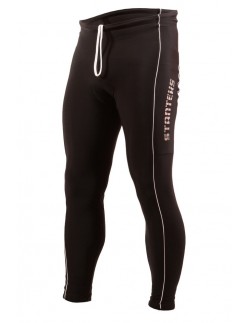 Spodnie rowerowe długie ocieplane z wkładką amortyzującą,...