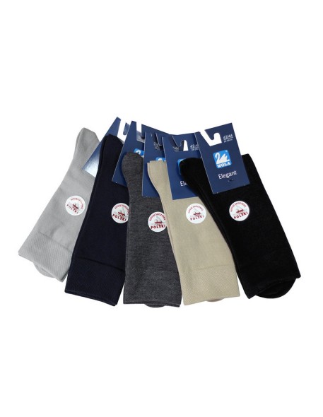 ElEgant skarpety męskie gładkie, Wola