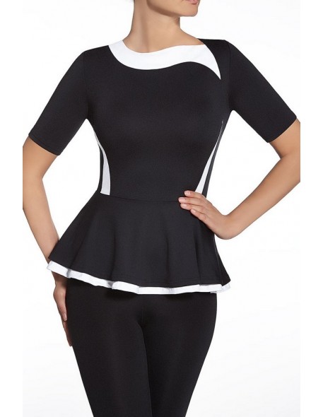 Bluzka damska z krótkim rękawem Bas Bleu Rita 