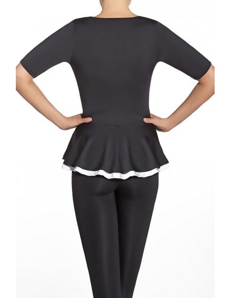 Bluzka damska z krótkim rękawem Bas Bleu Rita 