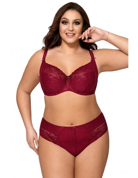 Figi damskie Ava 1130 z delikatną koronką