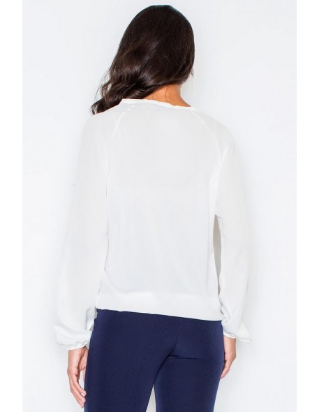 Bluzka damska długi rękaw, Figl 245