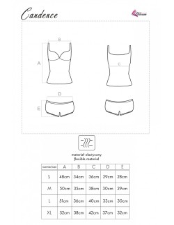 Candence pajamas camisole + shorts, Livia Corsetti lc 90039 2