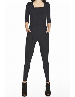 Black overalls ladies' long Bas Bleu Violetta 2