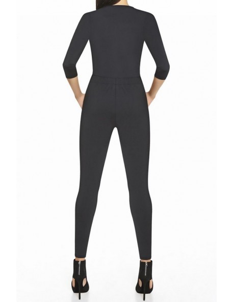 Black overalls ladies' long Bas Bleu Violetta