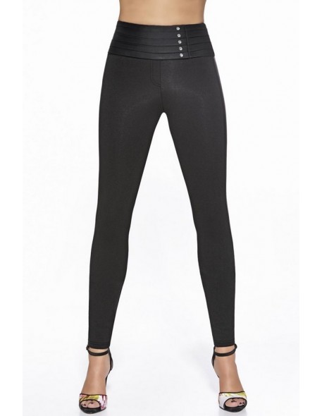 Legginsy wyszczuplające brzuch Bas Bleu Carla 