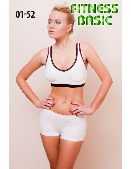 Sportowy biustonosz bez fiszbin Hanna Style 01-52 