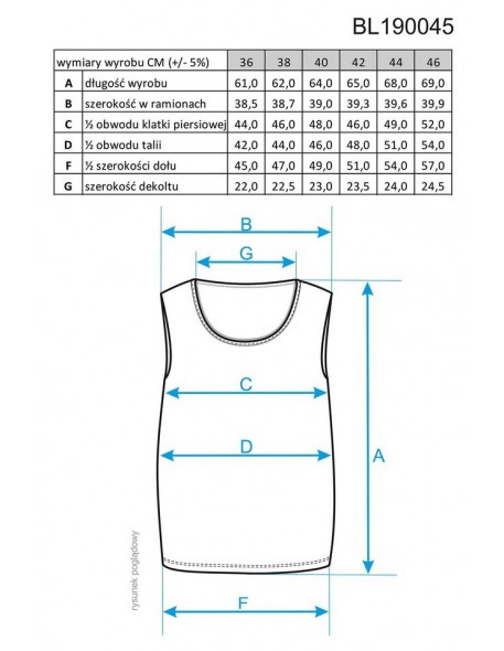 Blouse women's camisole Enny 190045