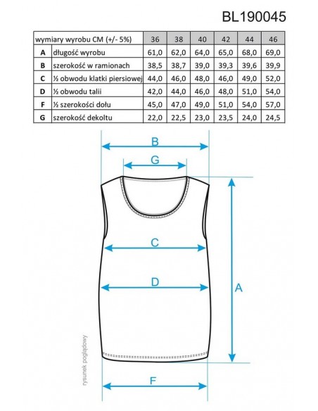 Blouse women's camisole Enny 190045