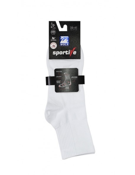 Socks teens men's short smooth ag+, Wola