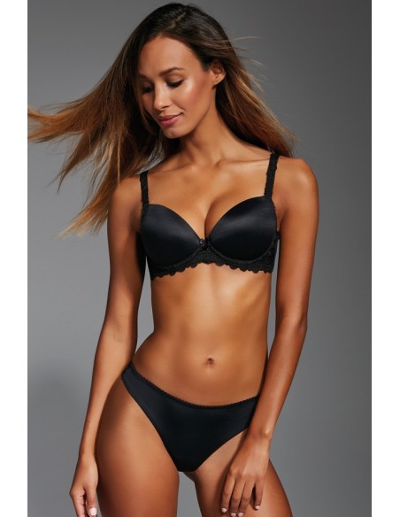 Majtki brazyliany Krisline Betty czarne 