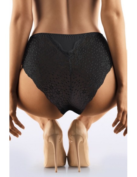 Figi damskie z koronką Babell BBL 057 z subtelnym wzorem