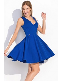 Dress women's sleeveless flared, Makadamia m295 2