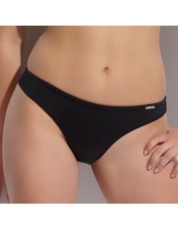 Beach figi kąpielowe czarne, Krisline - z ozdobnymi... 2