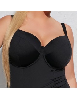 Tankini damskie Krisline Beach miękki czarny  2