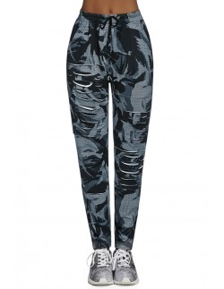 Legginsy sportowe damskie długie Bas Bleu Yank  2