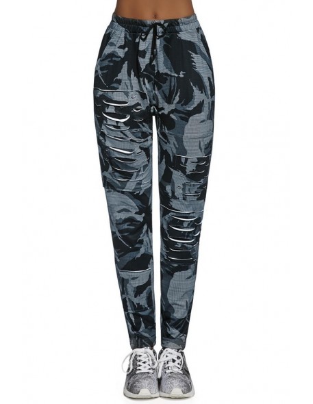 Legginsy sportowe damskie długie Bas Bleu Yank 