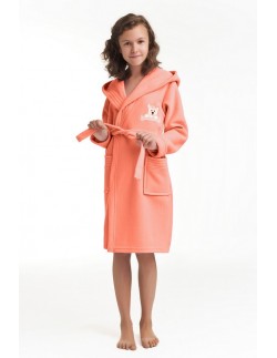 Bathrobe dziecięcy with hood Dorota FR-043 116-128