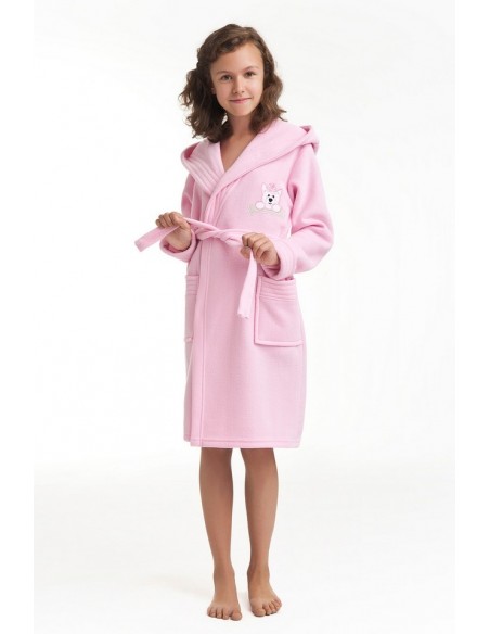 Bathrobe dziecięcy with hood Dorota FR-043 116-128