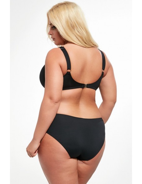 Biustonosz kąpielowy miękki Krisline Beach czarny 