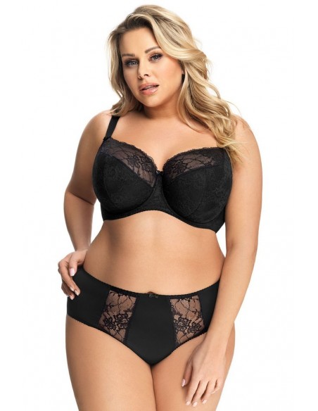 Figi damskie z wysokim stanem Gorsenia Blanca K358 