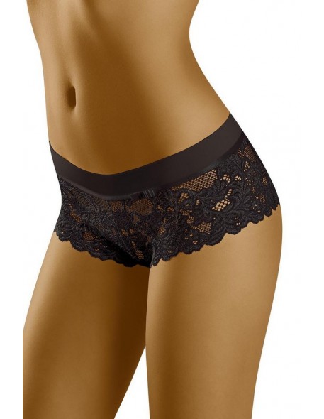 Majtki szorty damskie z koronką Wol-Bar Jade 