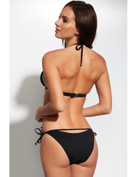 Biustonosz kąpielowy miękki Krisline Beach bustier czarny 