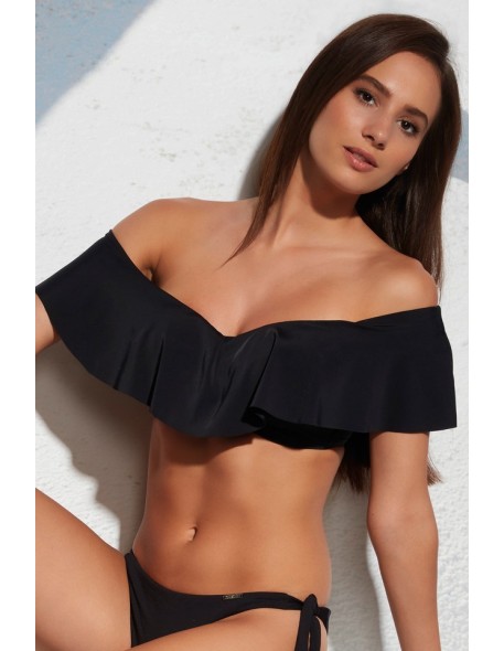 Bra bathing with flounce Krisline Beach espana black