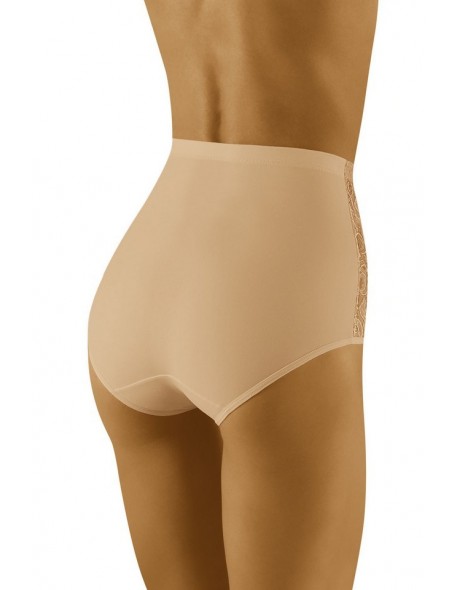 Figi damskie koronkowe z wysokim stanem Wol-Bar...