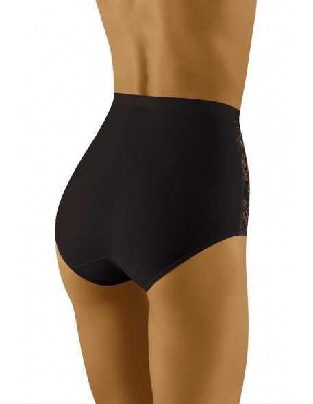 Figi damskie koronkowe z wysokim stanem Wol-Bar...