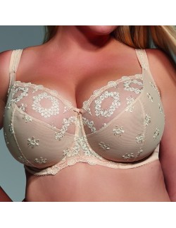 Biustonosz miękki Krisline Fortuna beżowy  2