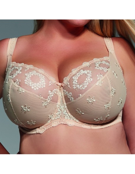 Biustonosz miękki Krisline Fortuna beżowy 