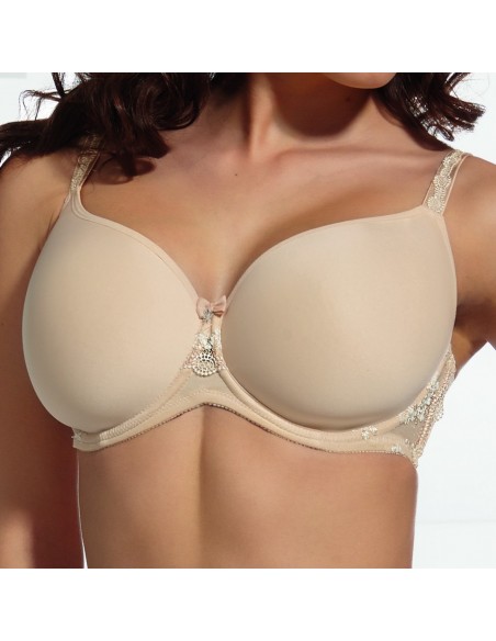 Bra padded Krisline Fortuna spacer beige