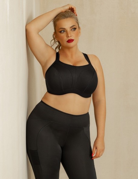 Biustonosz sportowy usztywniany spacer Krisline...