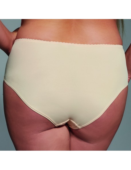 Figi damskie Krisline Fortuna midi beżowe 