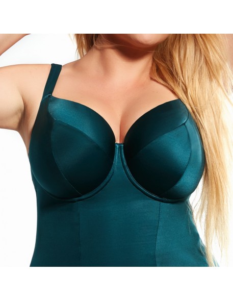 Swimsuit piece soft Krisline Beach emerald