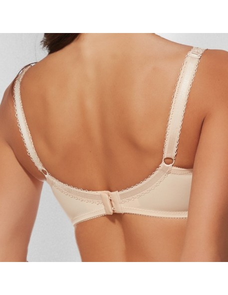 Biustonosz miękki Krisline Betty half cup beżowy 