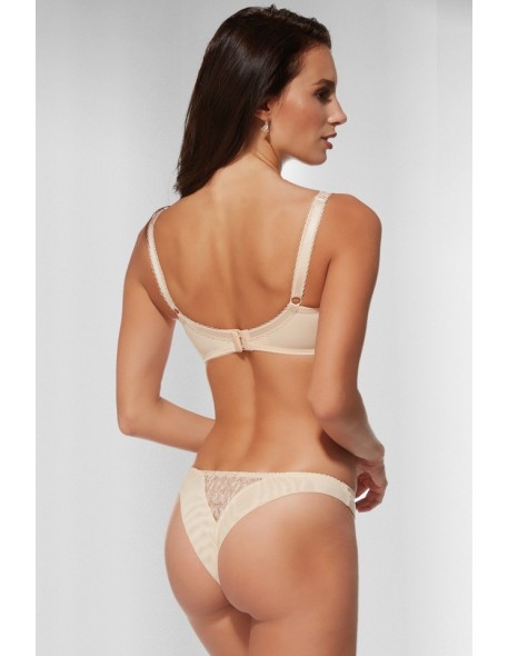 Biustonosz miękki Krisline Betty half cup beżowy 