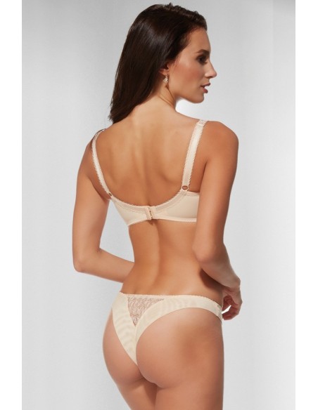 Biustonosz miękki Krisline Betty half cup beżowy 