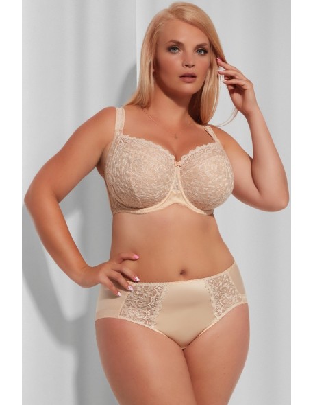 Bra soft Krisline Betty full cup beige