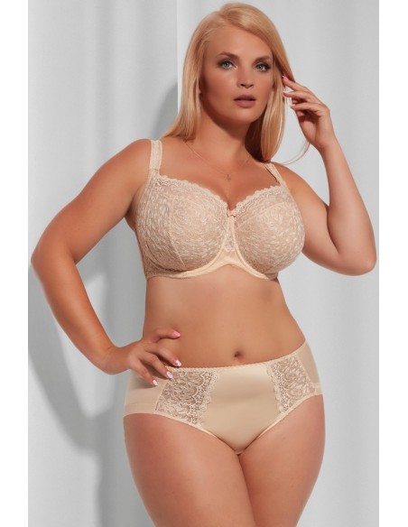 Bra soft Krisline Betty full cup beige