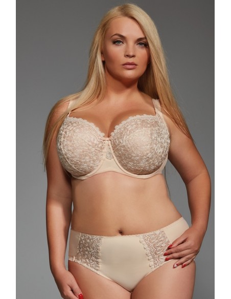 Bra soft Krisline Betty full cup beige