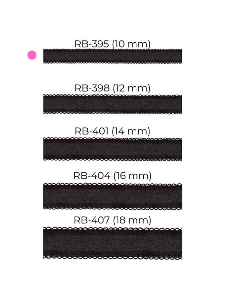 Ramiączka do biustonosza Materiałowe białe 10mm, Julimex rb-394