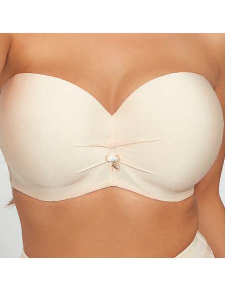 Biustonosz bardotka usztywniany Krisline Pola mhm 