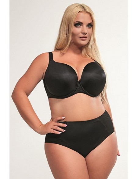 Biustonosz usztywniany Krisline Fortuna ultra czarny comfort 