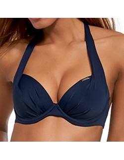 Biustonosz kąpielowy push up Krisline Beach brassiere granat 2
