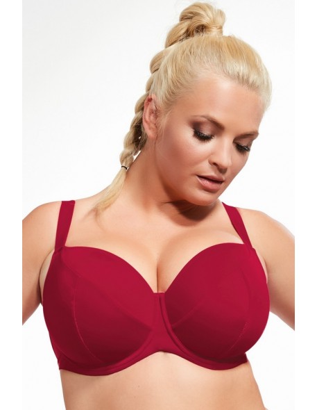 Bra bathing soft Krisline Beach claret